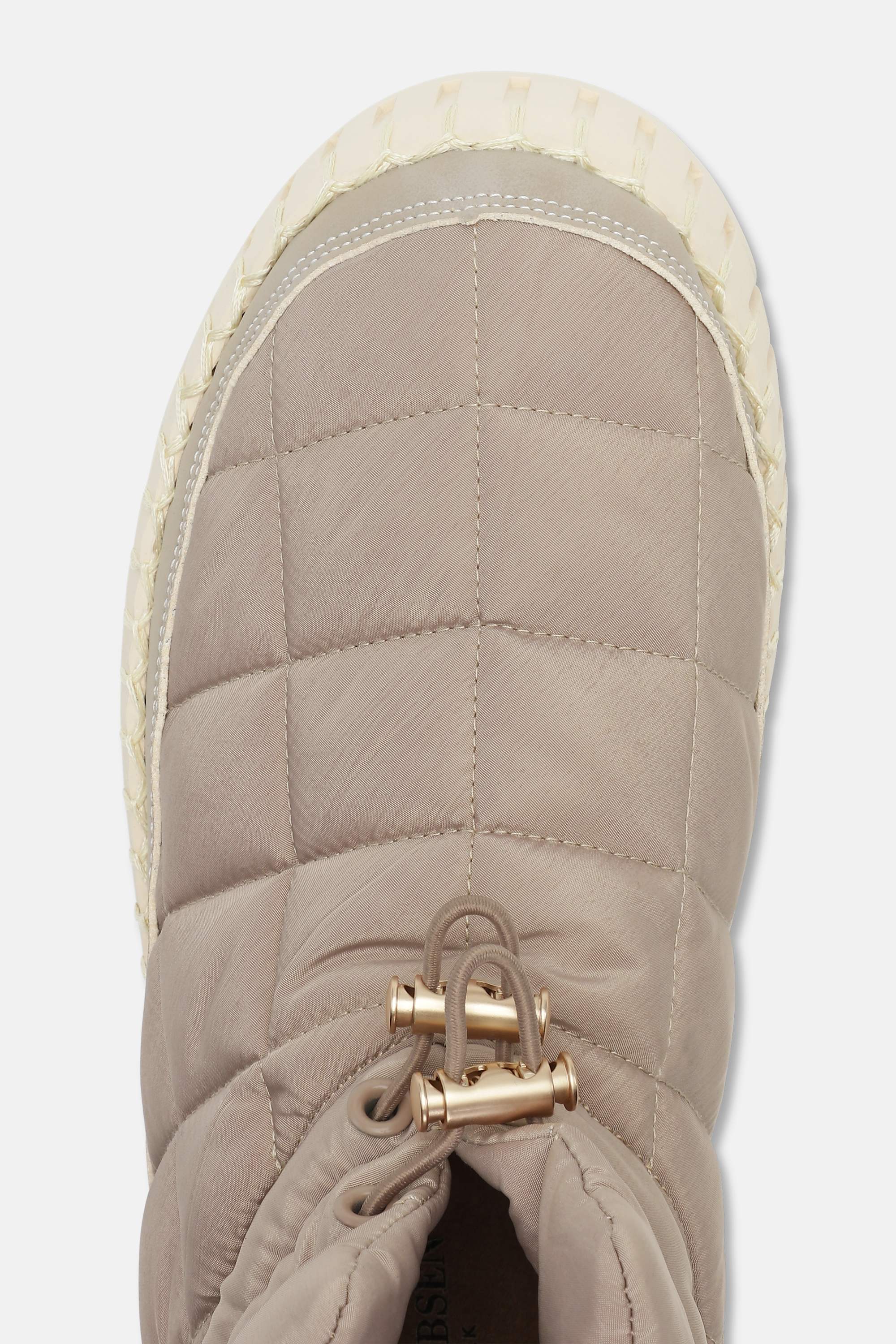 Tulip Padded Winter Boot - Wheat Pearled Ivory